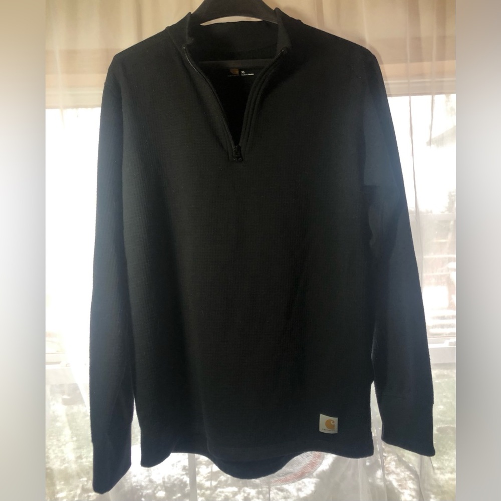 Men’s Carhartt 1/4 Zip Sweater Sz XL